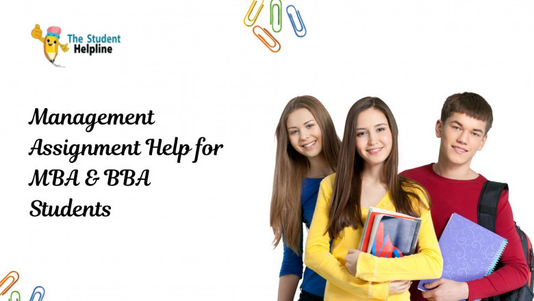 Management Assignment Help for MBA & BBA Students