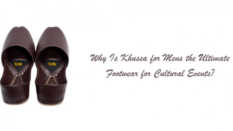 Why Is Khussa for Mens the Ultimate Footwear for Cultural Events?