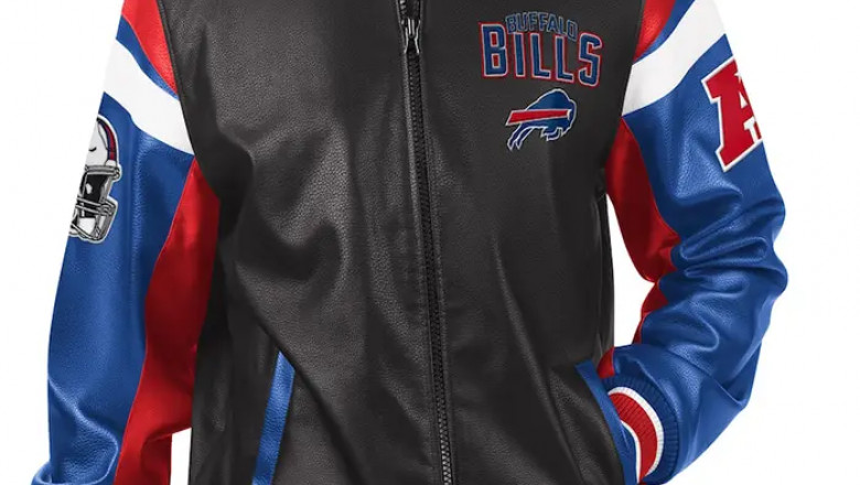 Carl Banks Black Buffalo Bills Full-Zip Varsity Jacket: A Comprehensive Review