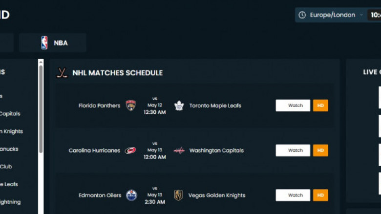 NHLHD Hockey Live: The Ultimate Destination for NHL Fans in HD