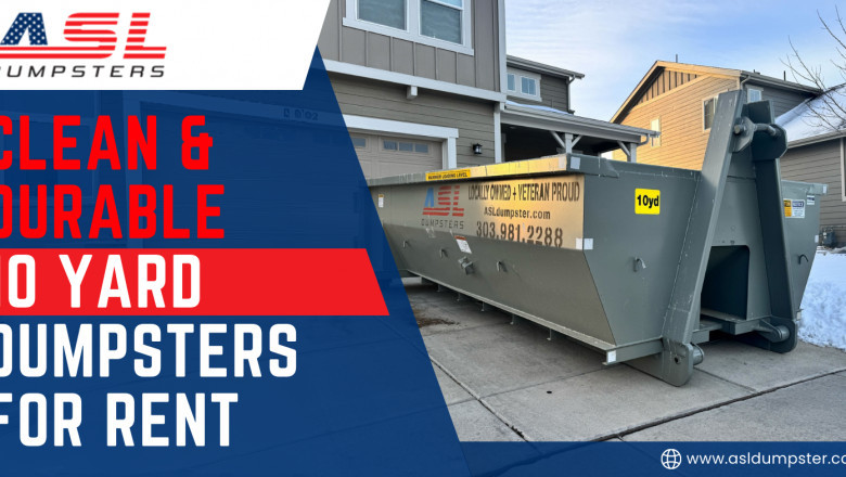 Why a 10-Yard Roll-Off Dumpster is the Perfect Fit for Your Project