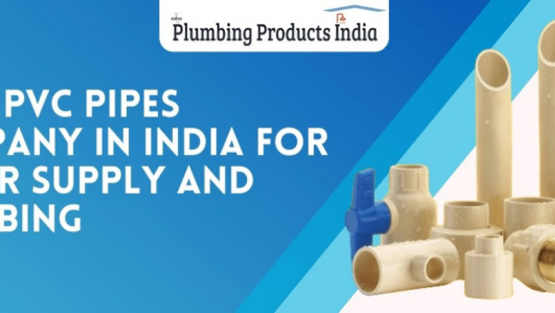 Best PVC Pipes Company in India for Water Supply & Plumbing