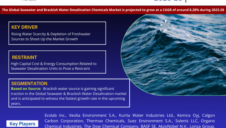 Seawater and Brackish Water Desalination Chemicals Market on Track for 8.28% CAGR Growth | Demand And Technological Trends