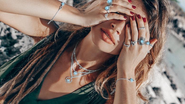 Discover the Calm Energy of Larimar Jewelry Today