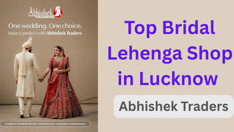Top Bridal Lehenga Shop in Lucknow – Abhishek Traders