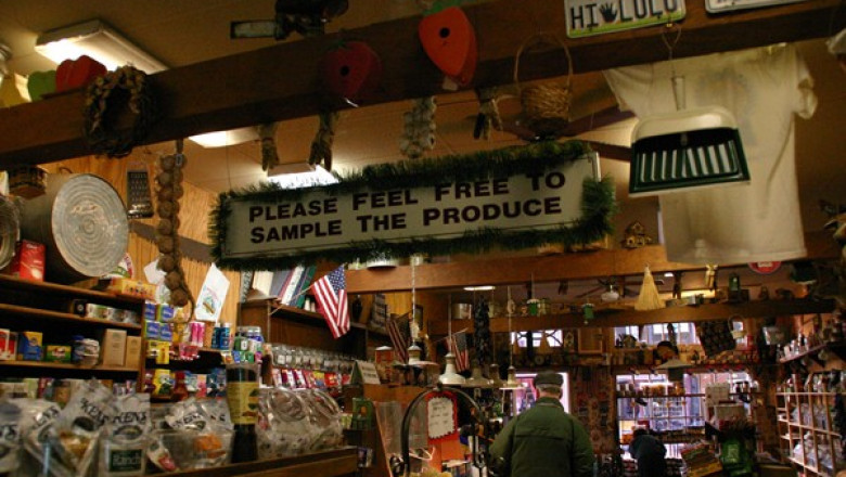 My Visit to the Grocery Store in Blue Ridge