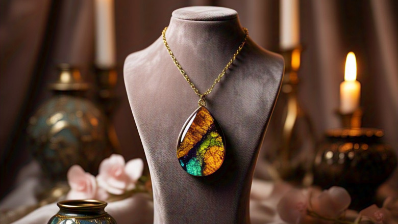 Oceanic Glow: Pietersite Cluster Jewelry