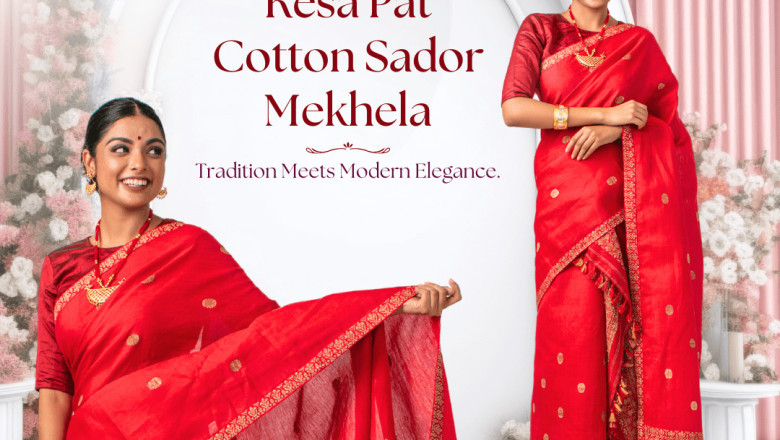 Assam Mulberry silk saree