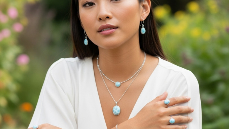 Discover The Magic Of Larimar Jewelry: Nature’s Ocean Stone