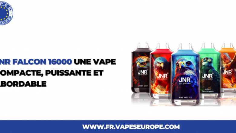 Jnr Falcon 16000 Une Vape Compacte, Puissante et Abordable