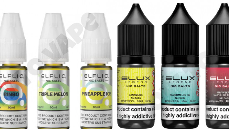 Discover Why Elfliq Nic Salt and Elux Legend Nic Salt Are Changing the Vaping Game