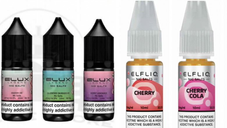 Explore Smooth Vaping with Elfliq Nic Salt and Elux Legend Nic Salt from Vape Online Store