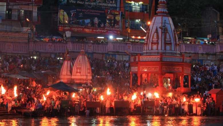 Experience Divine Bliss Every Evening at Ganga Aarti Ceremony
