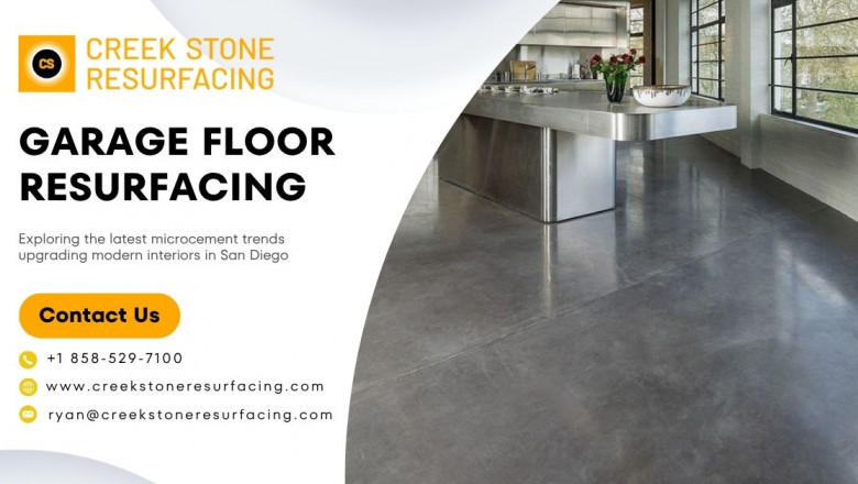 Top Trends for Modern Interiors: Microcement in San Diego