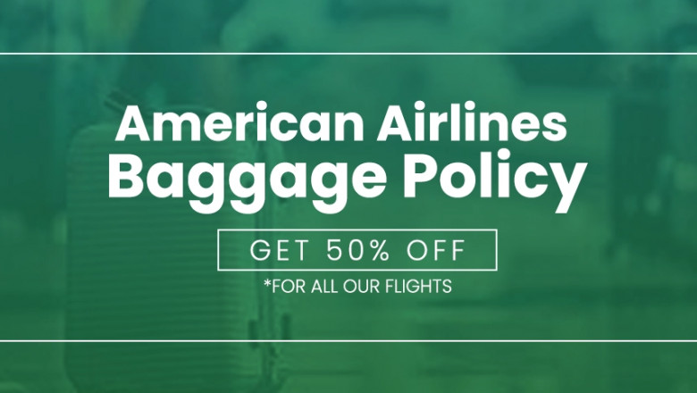 American Airlines Baggage Policy, Fees & Allowance 2023