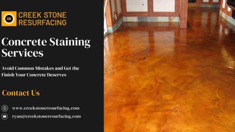 Choosing the Right Concrete Staining Services: What You Need to Know