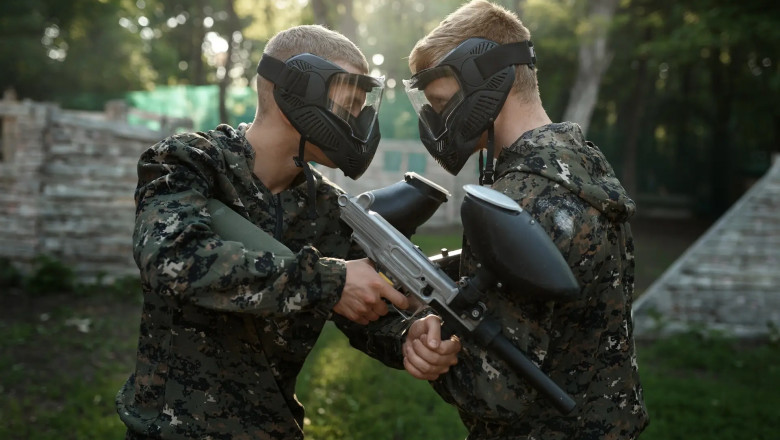 Top Paintball Experience in Ukraine at Planeta