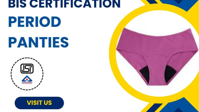 EVTL India is the top BIS certified period panties consultant