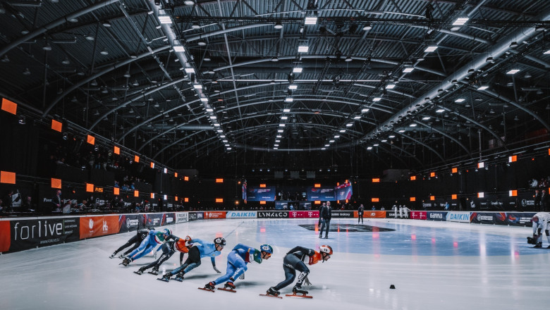 équipement de patinage de vitesse