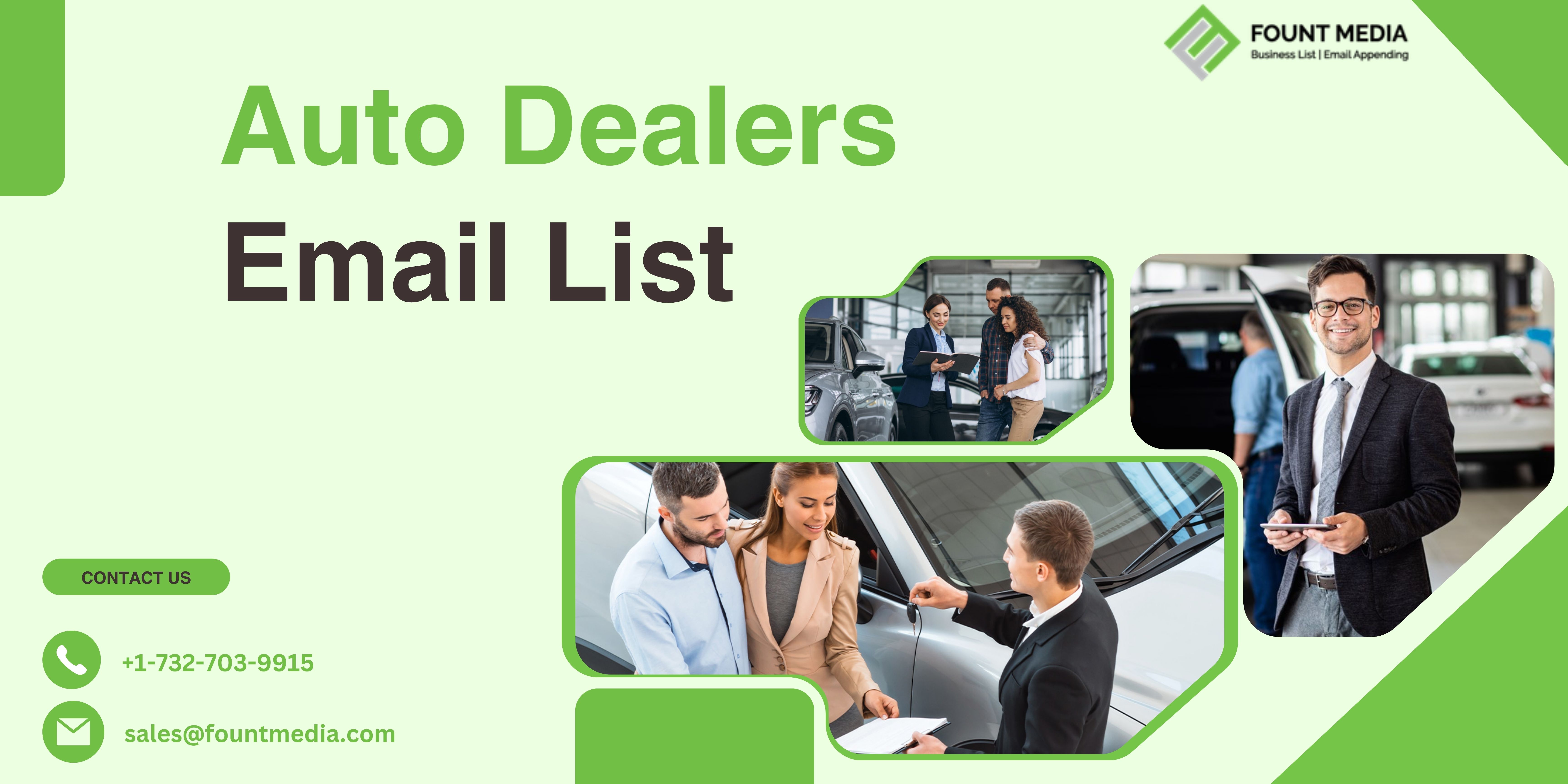 Auto Dealers Email List | Auto Dealer Database | Fountmedia