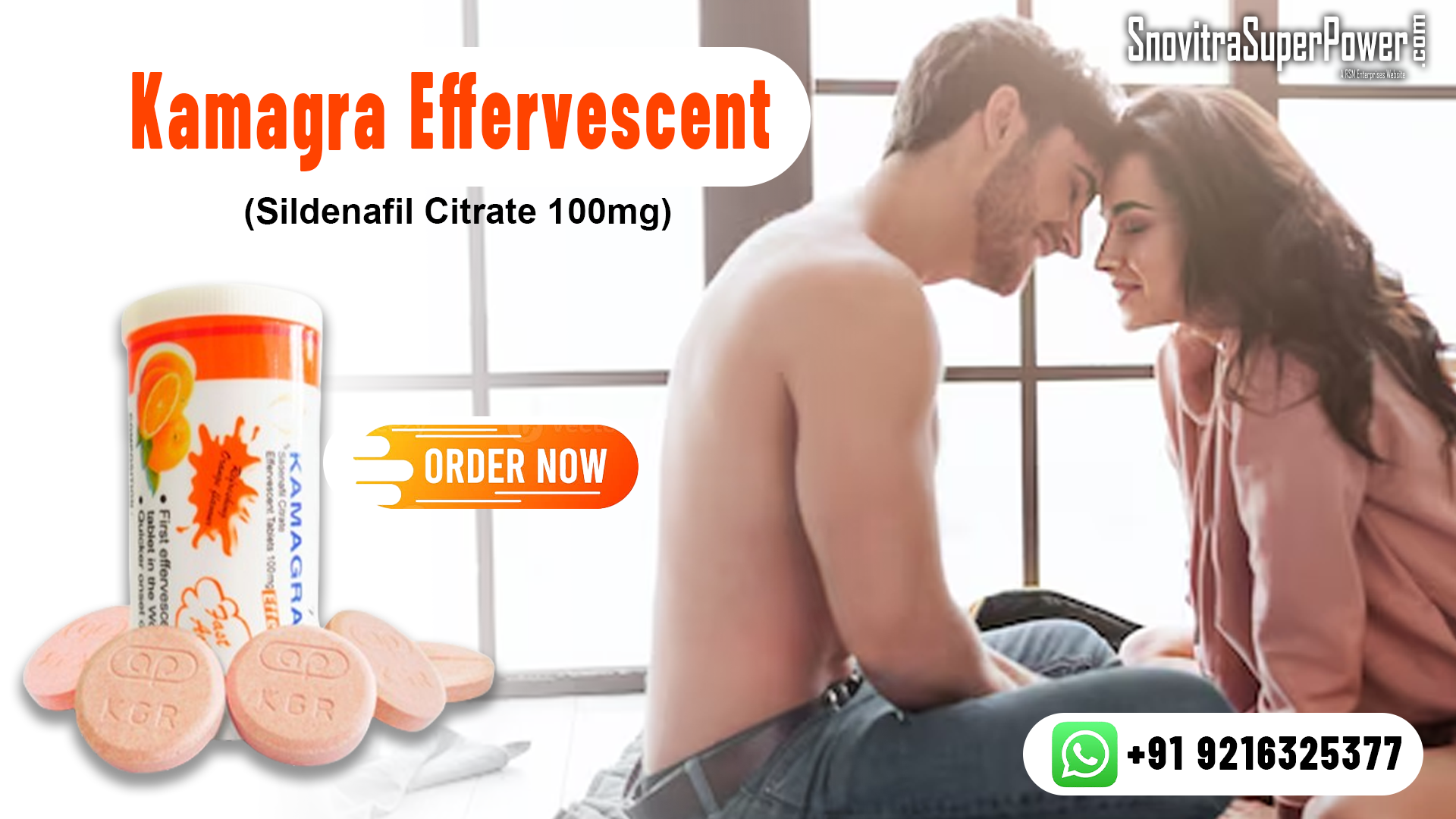 Kamagra Effervescent The Best Remedy for the Problem of Erection Failure