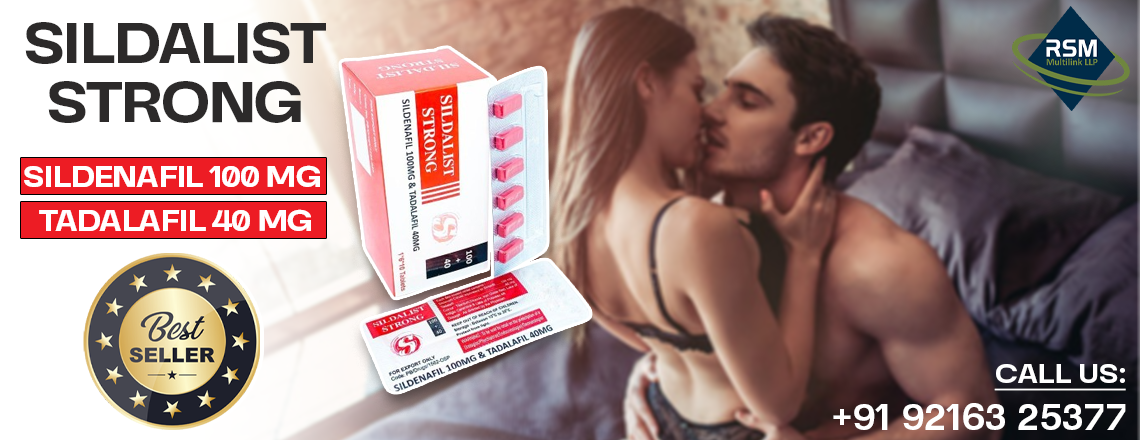 Boost Your Intimacy With Sildalist Strong for ED Treatment