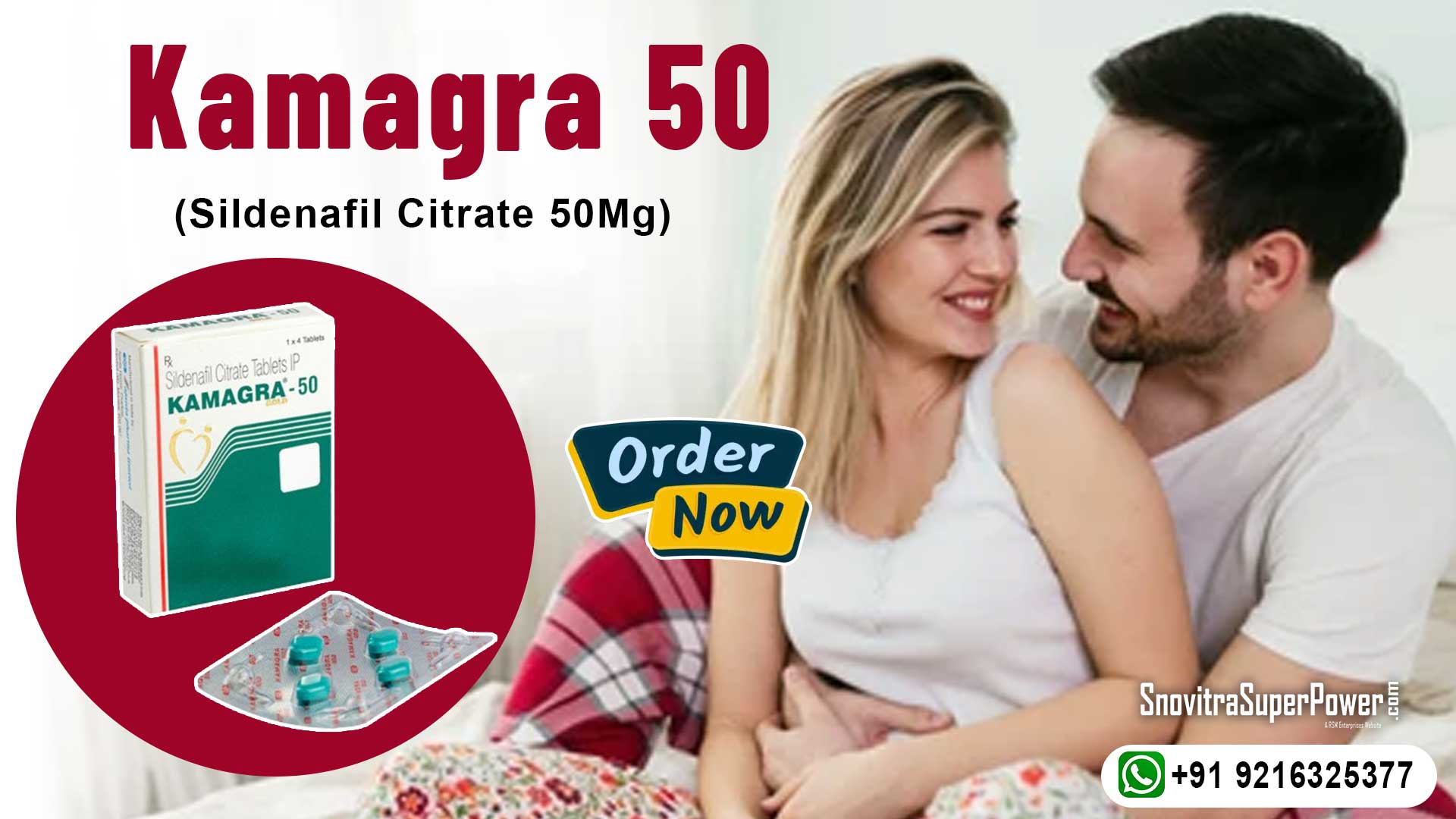 Kamagra 50 Mg: A Superb Medication to Fix Erection Failure in Males