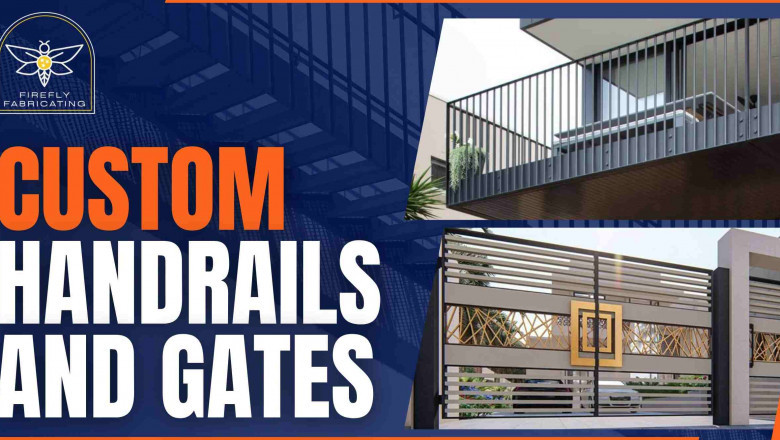 Elevate Your Property with FireFly Fabricating’s Custom Handrails and Gates