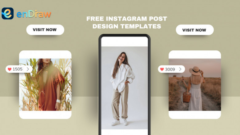 Boost Your Instagram Presence with enDraw's Instagram Post Design Templates