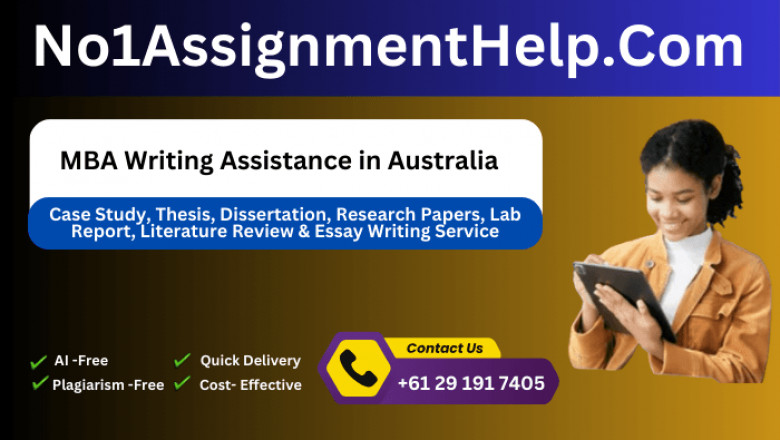 MBA Writing Assistance in Australia