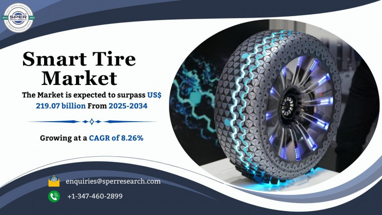 Smart Tire Market Size, Demand, Growth Analysis and Business Opportunities 2034: SPER Market Research