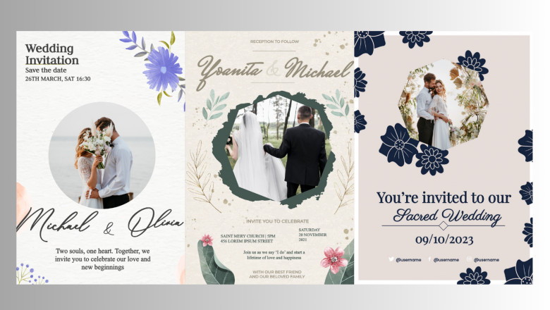 How to Design Wedding Invitation with Free Online Design Tool - enDraw
