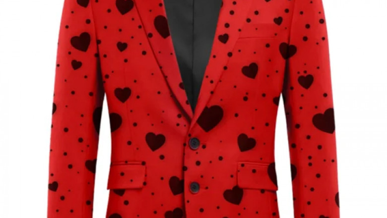 Blaze of Love Blazer by Stegaro: A Timeless Fusion of Elegance and Passion