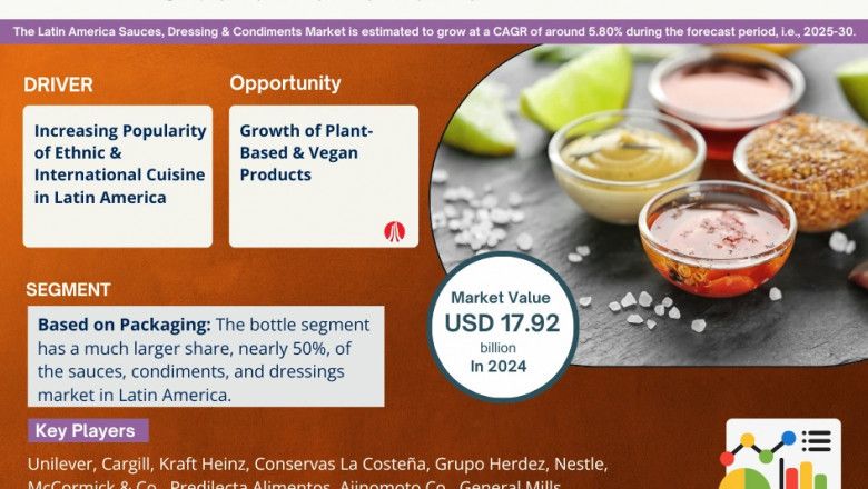 Latin America Sauces, Dressings & Condiments Market Breakdown By Size, Share, Growth, Trends, and Industry Analysis