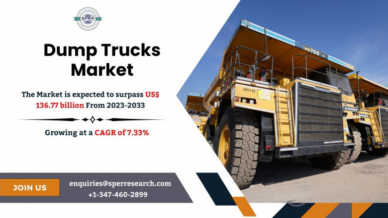 Dump Trucks Market Share, Trend Analysis, Growth, Revenue and Future Opportunities 2034 : SPER Market Research