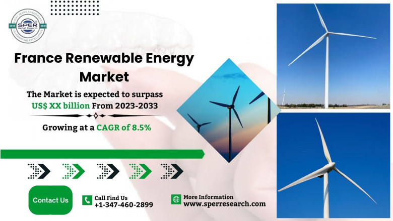 France Renewable Energy Market Growth, Size, Share, Trends Analysis and Business Opportunities 2033 : SPER Market Research