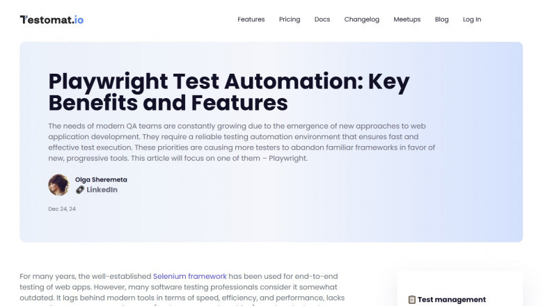 Mastering Playwright Testing: A Modern Approach to Reliable Automation