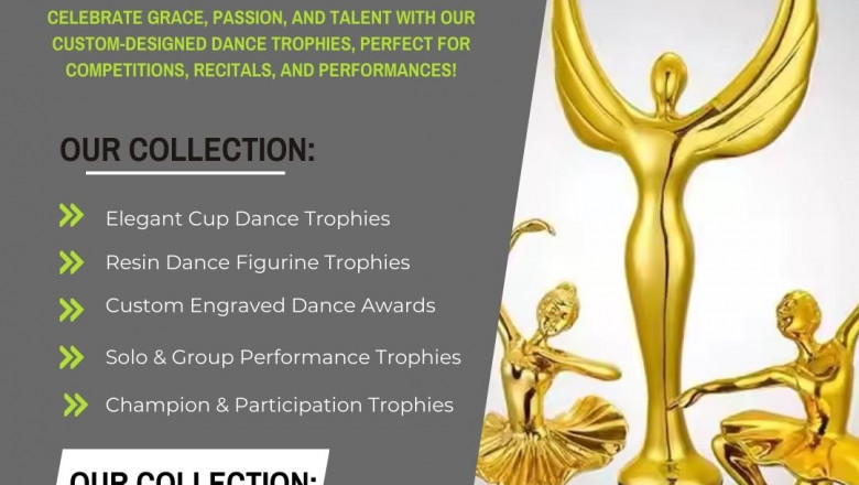 Celebrate Every Performance with Custom Dance Trophies