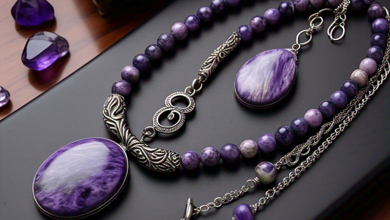 Rare. Regal. Radiant. Discover The Allure Of Charoite