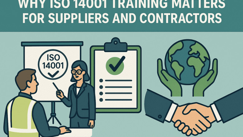 Why ISO 14001 Training Matters for Suppliers and Contractors