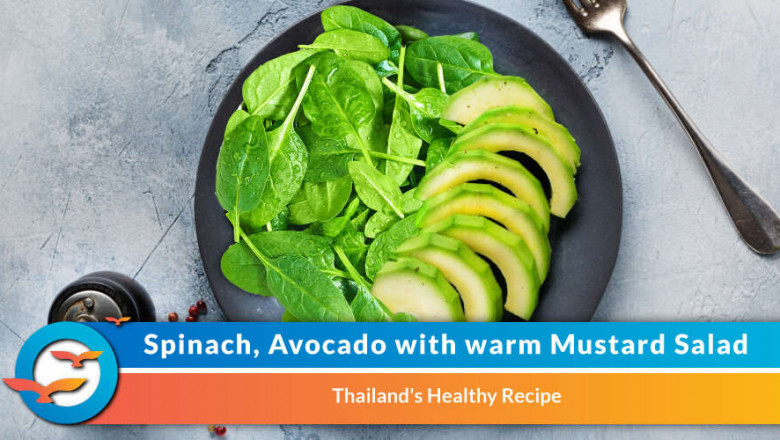 A Tasty Treat With Spinach & Avacado Salad | Diabetes-Friendly Salad Recipe