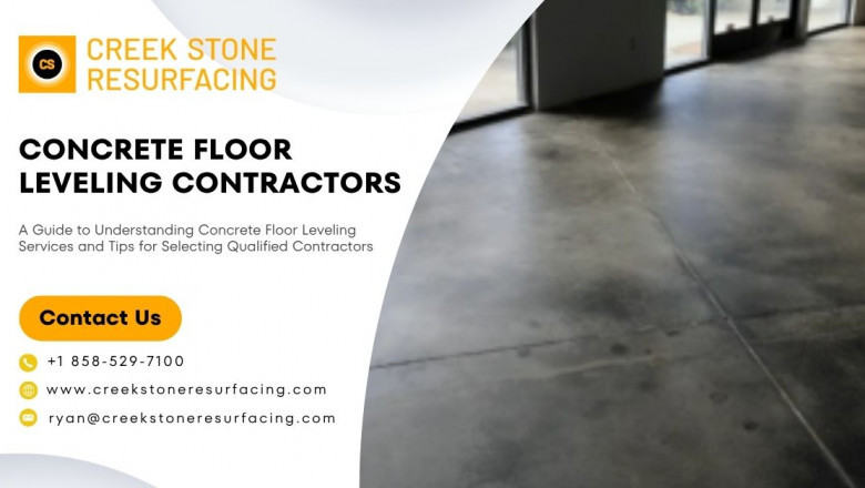 What Concrete Floor Leveling Contractors Do and How to Choose the Right One